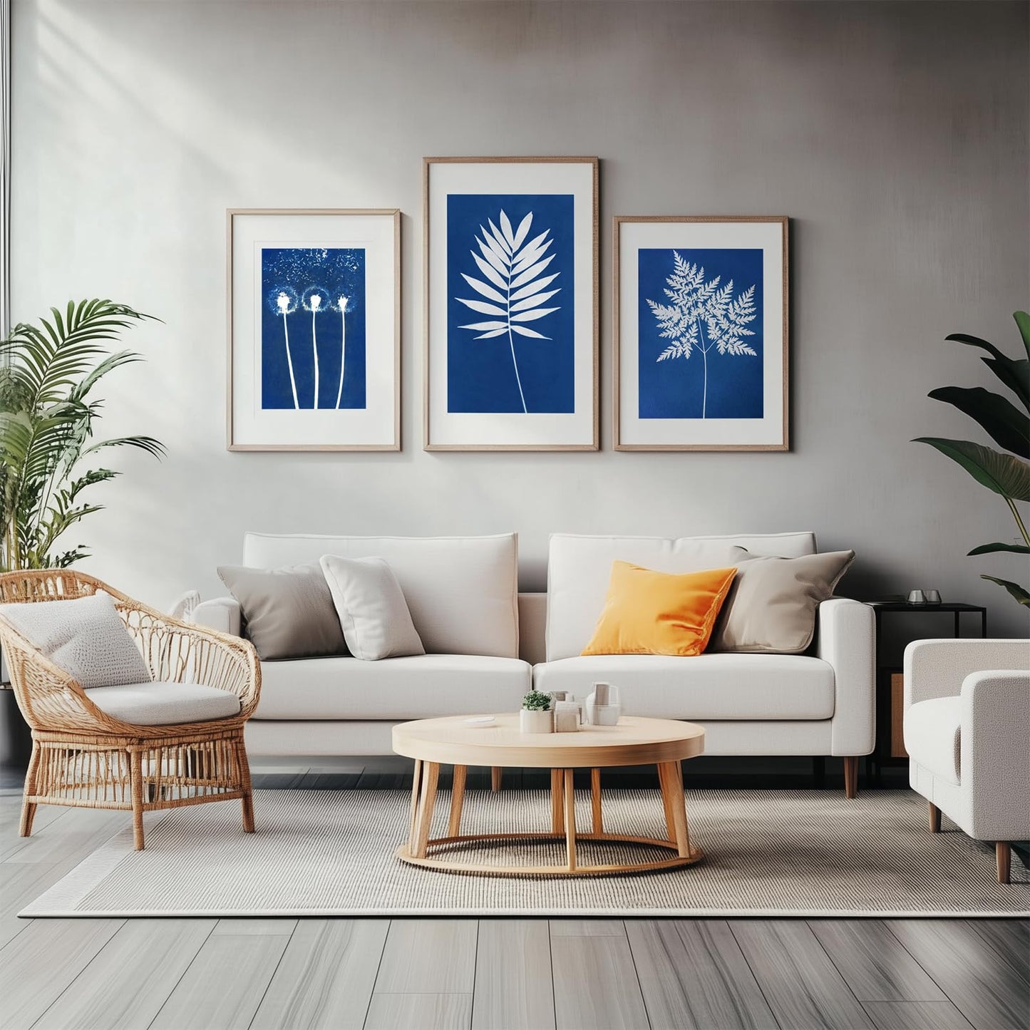 MECCANIXITY Cyanotype Paper,12 Sheet Sun Print Kit High Sensitive Sun Blue Crafts Paper with Acrylic Board for Adults DIY Project Art,8.5x11.6 Inch (A4)