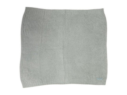 Barefoot Dreams® CozyChic Lite® Waffle Receiving Blanket, Waterfall, 30"x30"