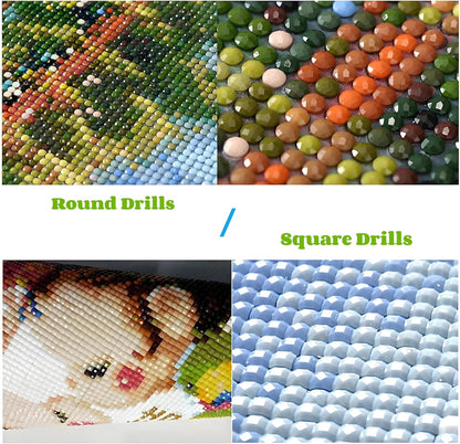 112 Colors Diamond Painting Beads 22400 Pieces 5D Round Drills Gem for Diamond Art DIY Art Accessories (Color Codes 597 to 891)