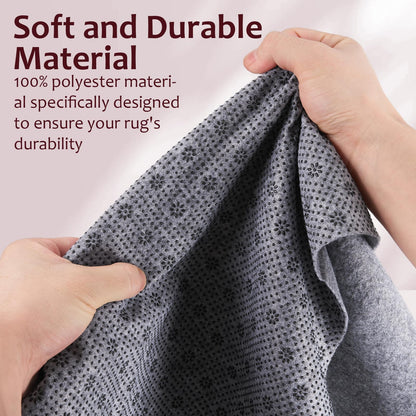 BESGEER 80" * 80" Rug-Backing-Antislip-Tufting-Cloth, 2mm Thick (More Wear-Resistant & Tear-Resistant & Durable), Perfect for Carpets Rug Tufting Gun Cushion Punch Needle Rug