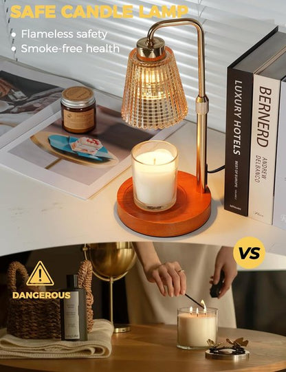 GODONLIF Candle Warmer Lamp - Dimmable with Timer | Perfect Birthday & Housewarming Gift for Women, Moms