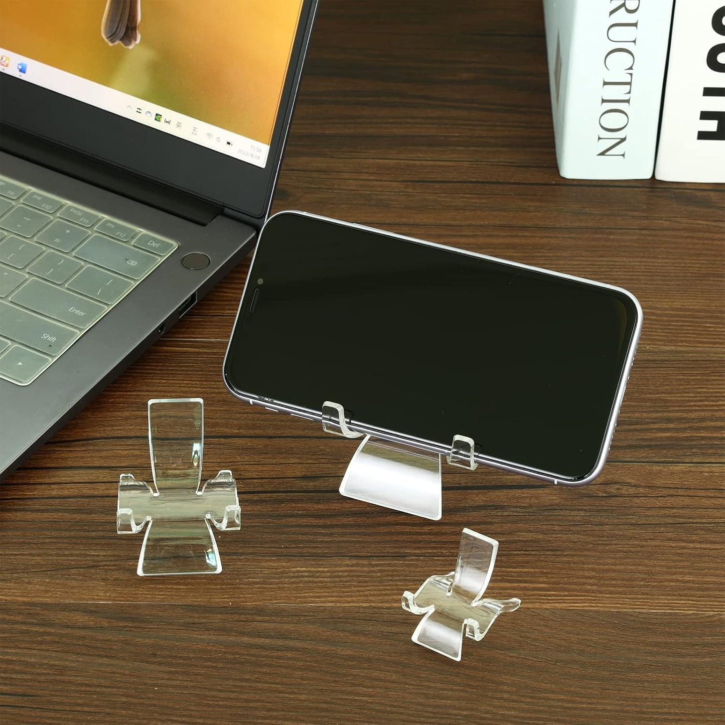 Rock Display Stand, 36 PCS Acrylic Holder for Small Items: Crystal, Rock Painting, Geodes, Mineral, Agate, Fossil,