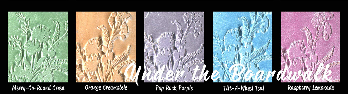Lindy's Stamp Gang Under the Boardwalk Embossing Powder Set