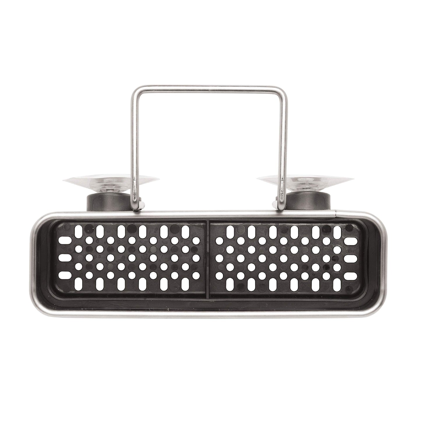 simplehuman Sink Caddy Sponge Holder, Brushed Stainless Steel