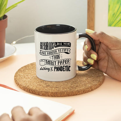 YouNique 60th Birthday Mug, 11 Ounces, Funny Coffee Cup Ideas for Men and Women, 60 Birthday Gift (Black Handle)