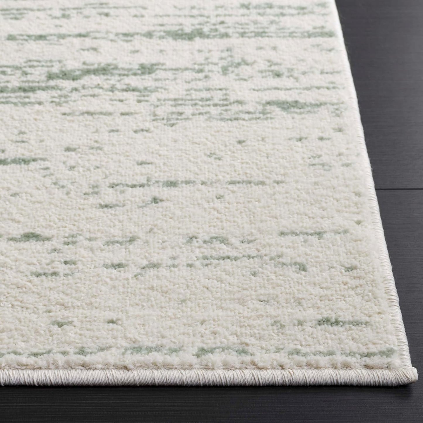 2'6" 6' (ADR113X) SAFAVIEH Adirondack Collection Runner Rug - x Runner, Sage & Ivory, Modern Ombre Design, Non Shedding