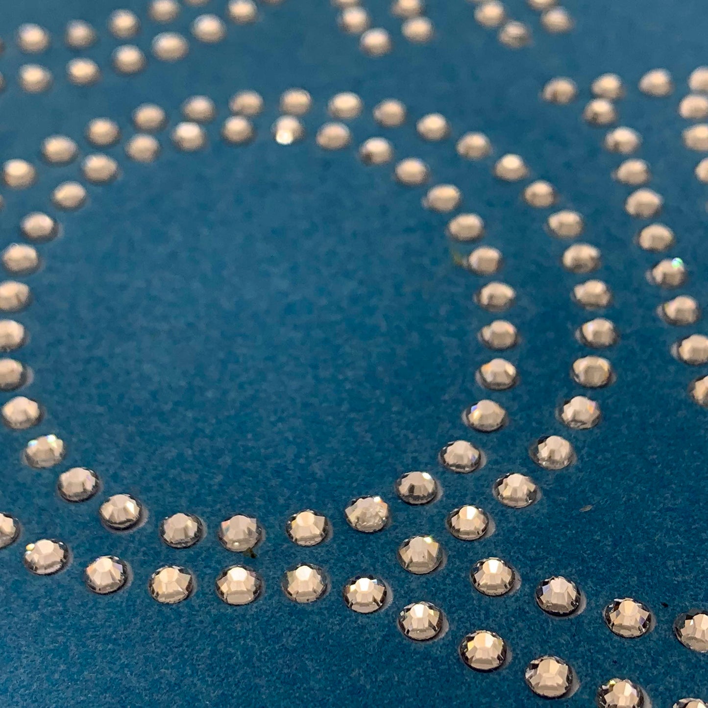 Magic Flock Plus Rhinestone Flock Template Stencil - 12"x8" 3 Sheets with Hotfix Rhinestone Tape