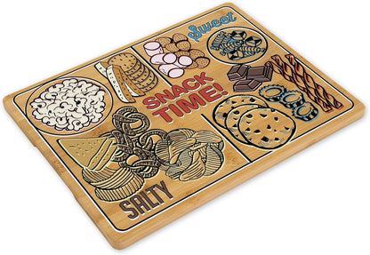 Snack Time Cutting Board, 11x14 Inch, Bamboo, Farberware