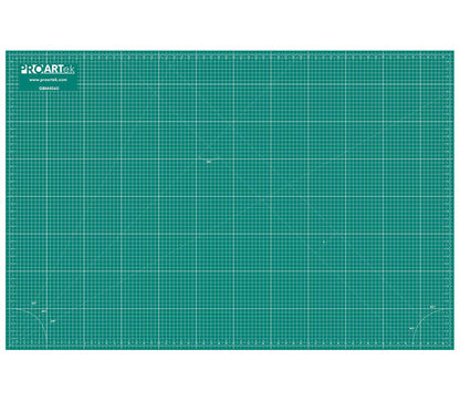Proartek PK00012 Model GBM4060 Series 40" x 60" Professional Cutting Mat; Double-Sided Green/Black; Self-Healing; For Graphic Arts, Hobbies, Sewing, Scrapbooking, and other Cutting Projects