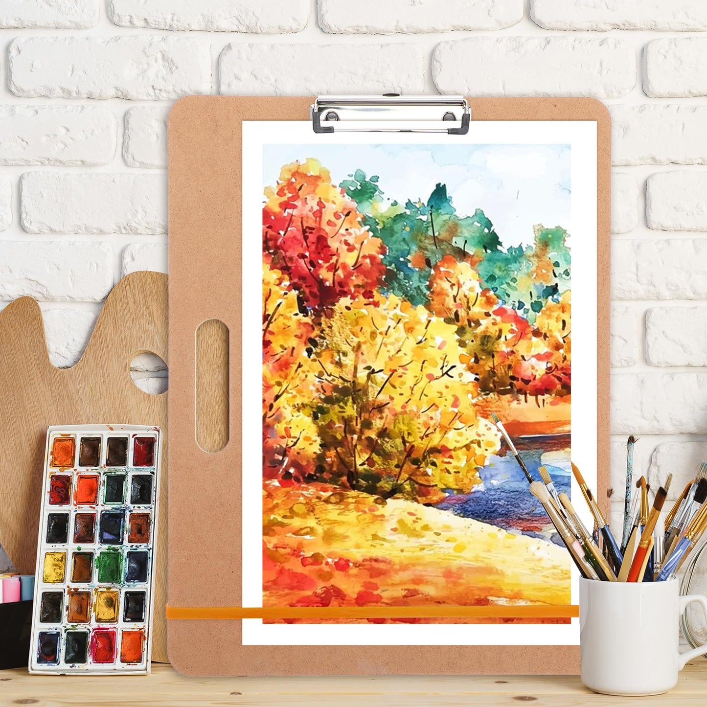 2Pack Sketch Board, Portable Art Portable Drawing Board with Handle (13 x 17in)