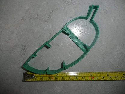 BANANA LEAF OUTLINE TROPICAL PLANT LEAVES COOKIE CUTTER MADE IN USA PR3761