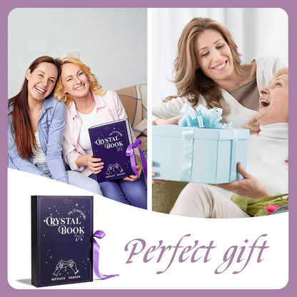 MYDAYS&DESIGN 2026 Crystal Advent Calendar - 12 Days of Zodiac Healing Crystals & Gemstones Gift Box for Women, Teens & Girls