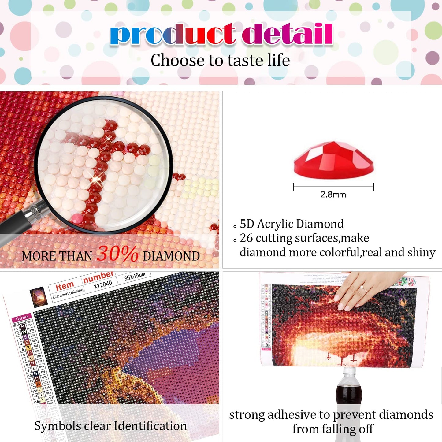 Jethami Diamond Painting Kits for Adults,Jesus Religious Christ Cross Diamond Art Kits for Adults Beginners 14x18 in
