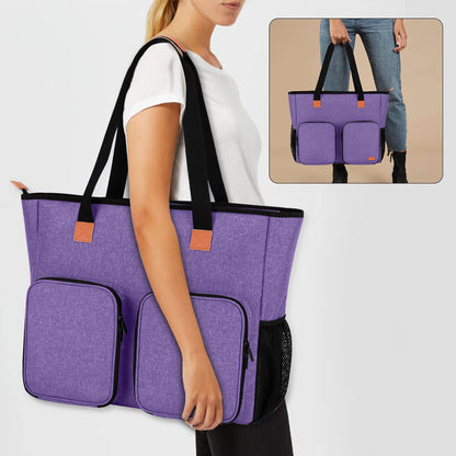 LUXJA Carrying Case for Diamond Painting Accessories and A3 Light Pad, Diamond Painting Bag for A3 and B3 Light Box (Bag Only), Purple