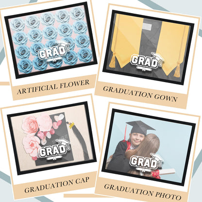 Huwena Graduation Shadow Box Frame 11.8 x 15.8 Inch Black Display Case Picture Diploma Frame with Tassel Holder Graduation Keepstakes Memory Box for Cap and Gown Tabletop and Wall Display Party Gifts