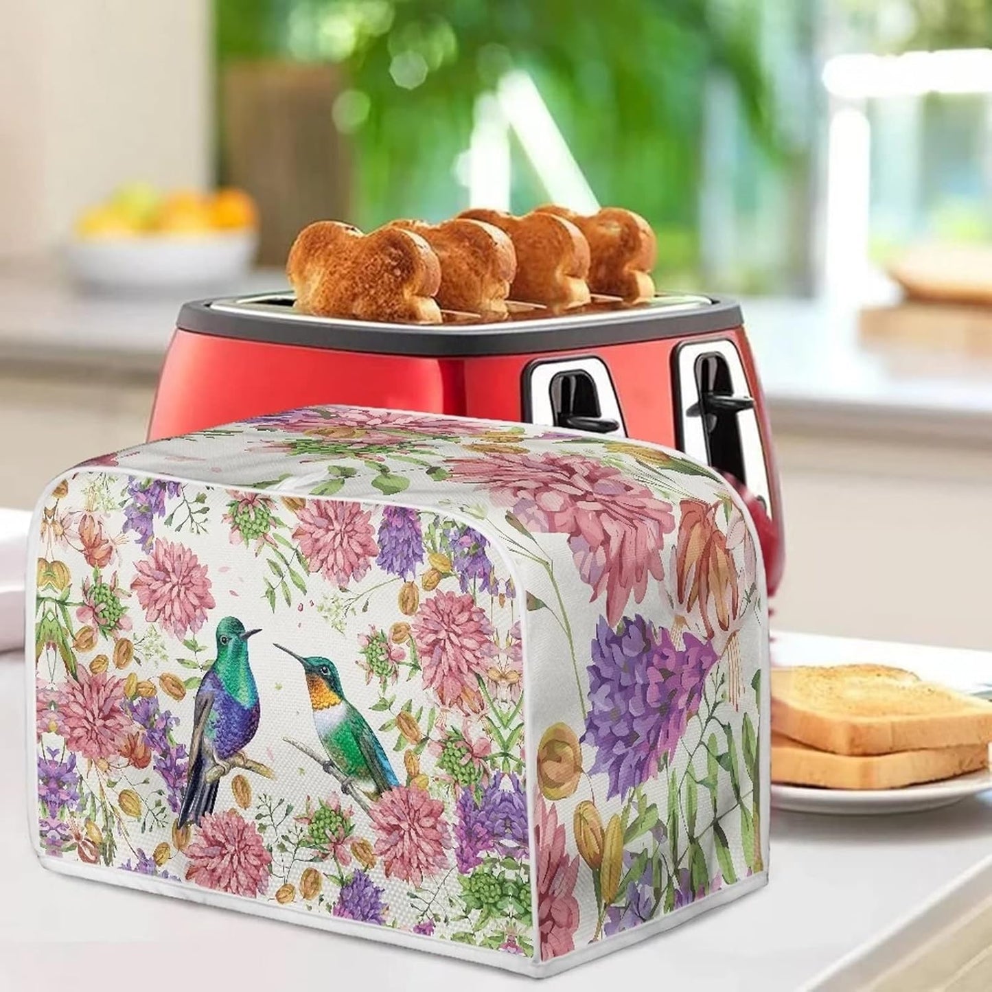 Upetstory Hummingbird Blender Cover - Kitchen Appliance Cover for Toaster, Bread Maker, Stand Mixer
