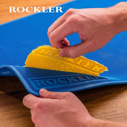 Rockler Silicone Glue Mat (15"x30") - Heat Resistant Mat for Projects, Garage, Shop, Dining Room Table – Easy to Clean Silicone Mats for Crafts – Rolls up for Easy Storage Silicone Project Mat