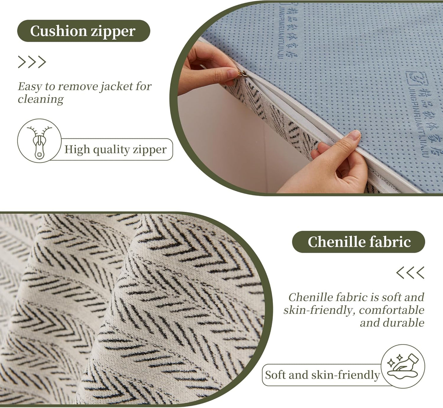 75D Custom Size Bench Cushion, Custom Bench Cushions for Indoor Furniture, Foam Furniture Window Seat Cushion