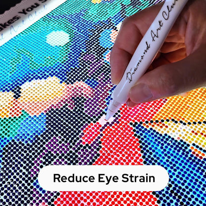 DIAMOND ART CLUB - NEW A4 Light Pad, USB LED Light Board for Diamond Painting and DIY Crafting, Diamond Art Tools and Accessories, 14.1" x 10.6"
