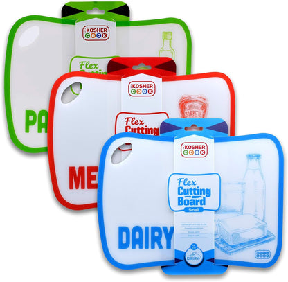 Dairy Blue Flexible Cutting Board and Counter Protector, Lightweight, Odor Resistant, Dishwasher Safe