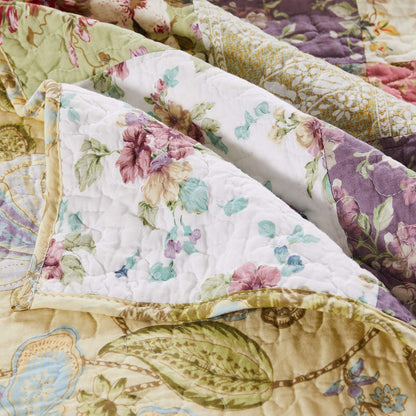 Greenland Home Blooming Prairie 100% Cotton Patchwork Bedspread Set