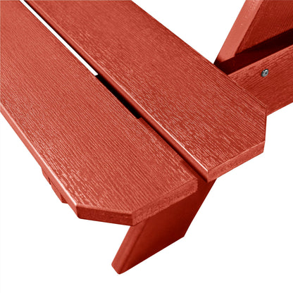Highwood Hometown Picnic Table, 6 Foot, Rustic Red