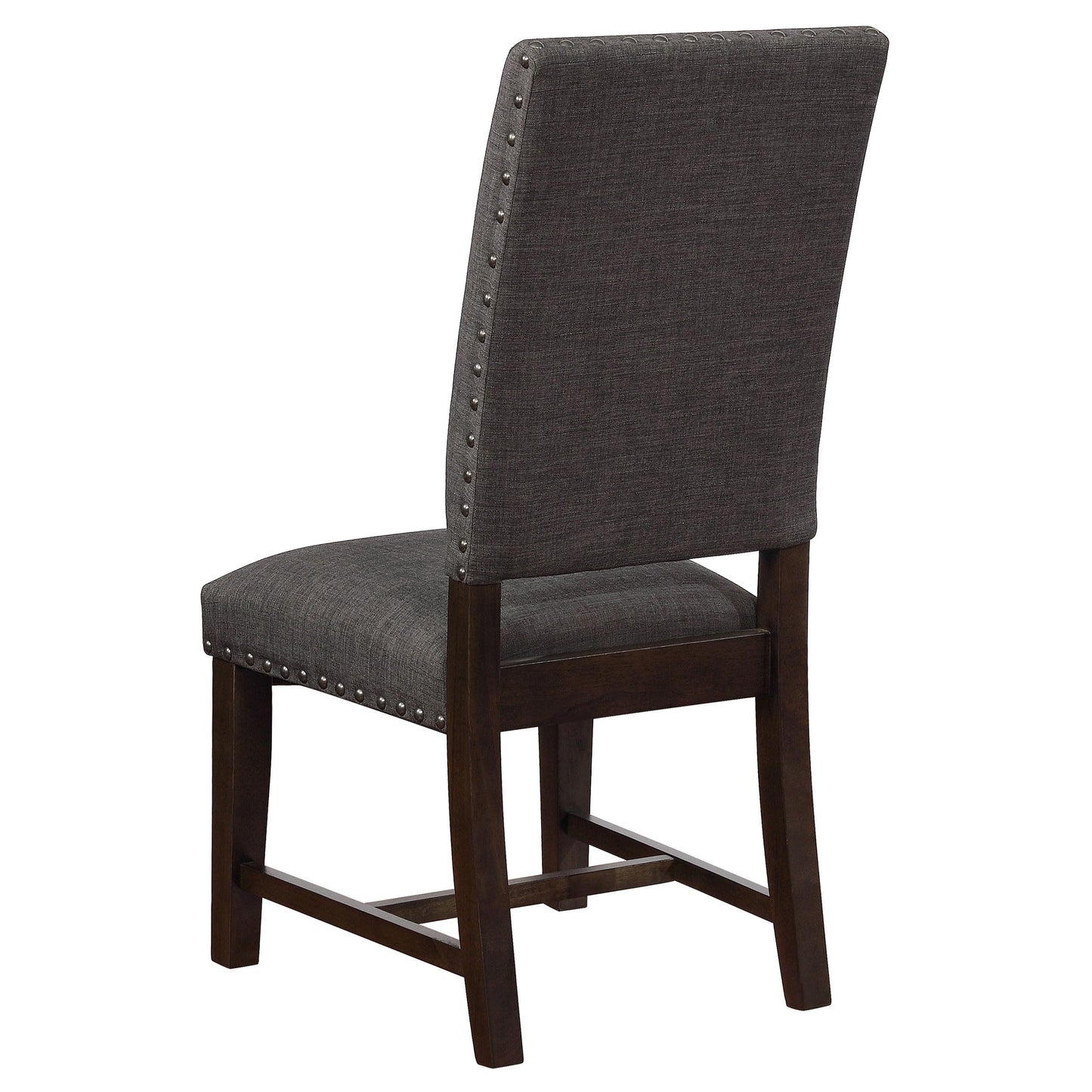 Coaster Home Furnishings Twain Upholstered Dining Side Chair Warm Grey 109142 (Set of 2)