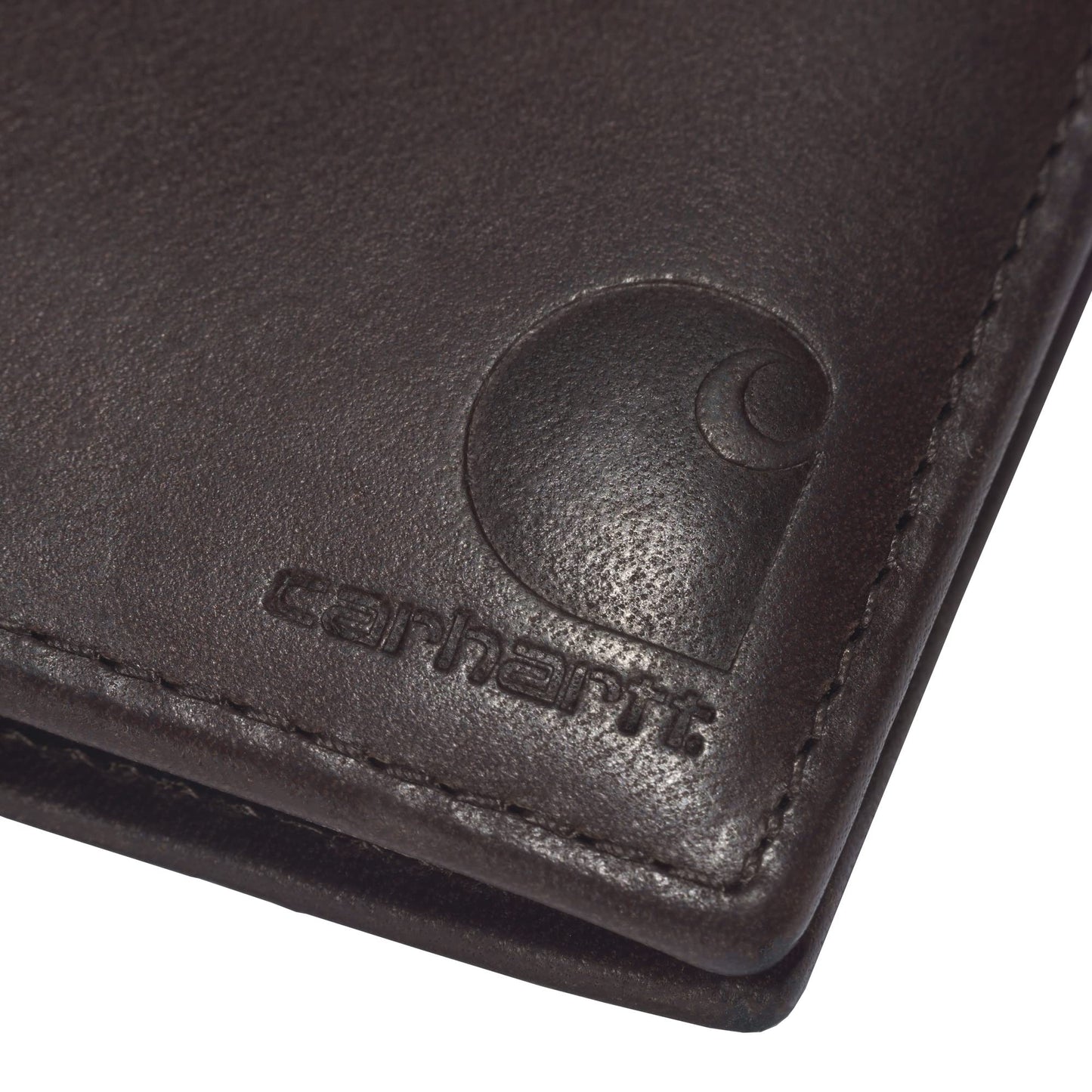 Carhartt Men's Durable Oil Tan Leather Wallets, Available in Multiple Styles – Front pocket, Bi-Fold, Trifold Wallets for Men, RFID Blocking & ID Holder