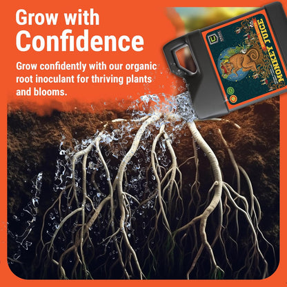 1L Cronk Nutrients Monkey Juice Bacillus Root Inoculant Organic Solution to Increase Your Plants Health Root Mass