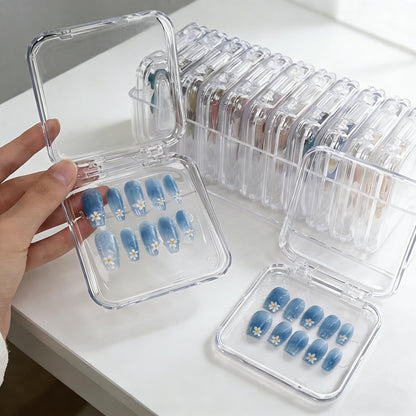 Bead Organizer Box with Lid, 14Pcs Small Beads Organizers and Storage Plastic Cases for Bracelet Making DIY, Jewelry, and Small Parts