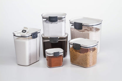 1 ProKeeper Sugar & Flour Storage Container Piece, Clear, Airtight Seal for Freshness