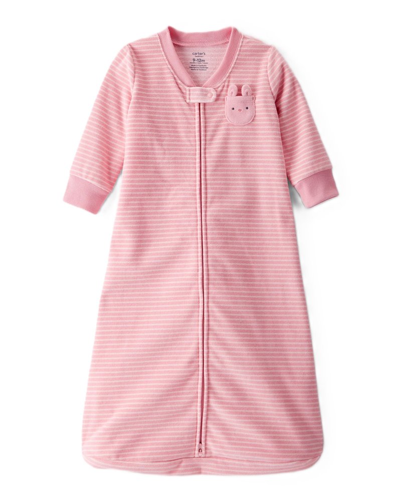Carter's Unisex Baby Sleep Bag (Pink Bunny, 0-3 Months)
