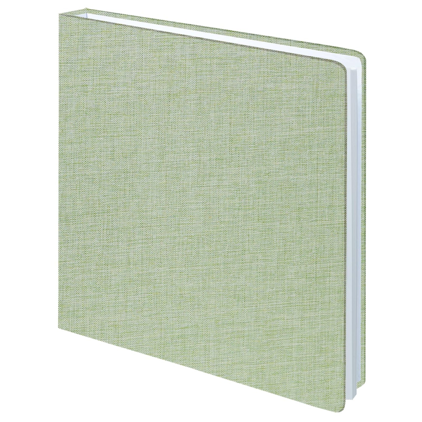 3 Ring Photo Album with Sticky Pages, Linen Scrapbook for Easy Customization - Perfect for 2x3, 4x6, 5x7, 8x10 Photos - 20 Sheets for Family Memories & Crafting
