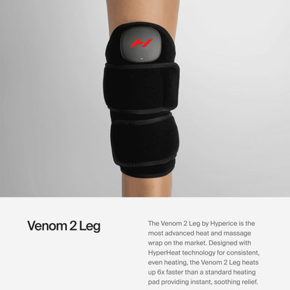 Hyperice Venom 2 Back Wrap - Provides Advanced Heat and Vibration for Pain, Soreness and Inflammation - FSA-HSA