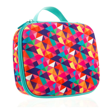 ZIPIT Jumbo Pencil Case for Girls, Cute Pencil Box for School, Large Capacity Stationery Organizer Box ,Colorful