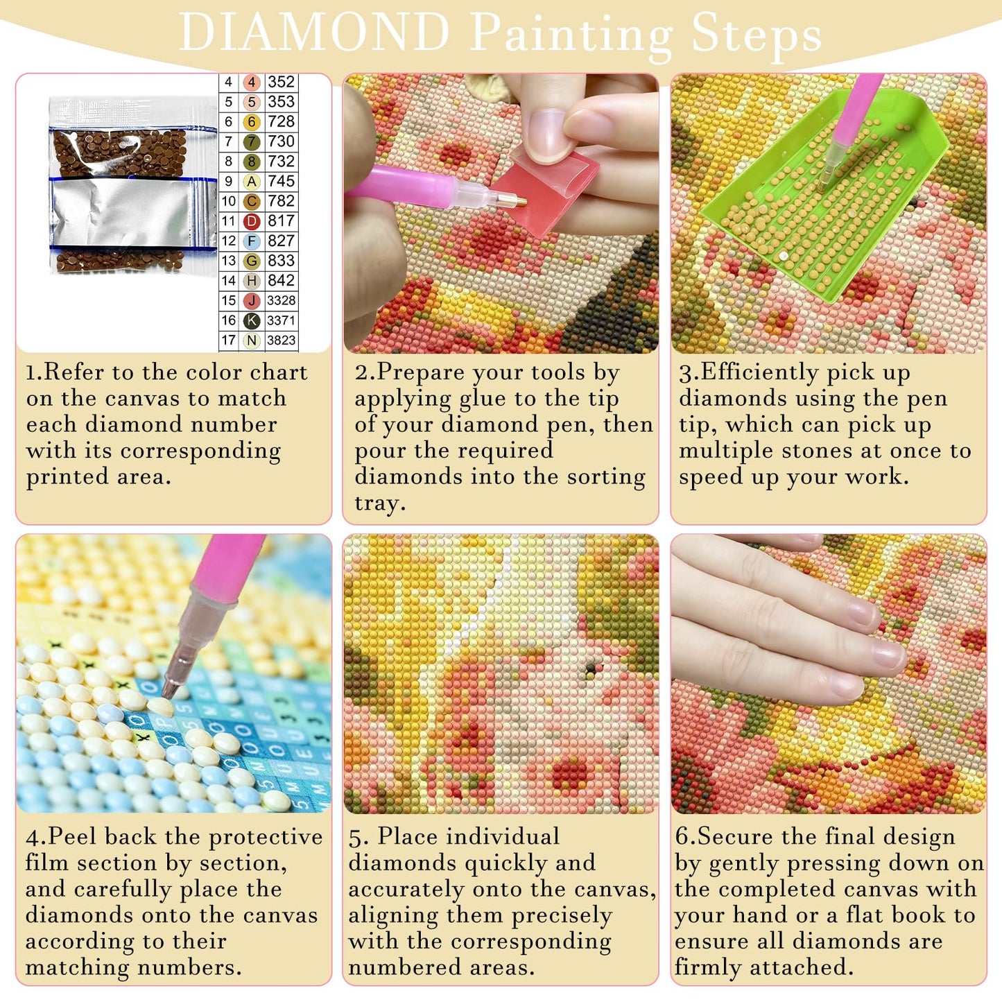 Diamond Art Kits for Adults Diamond Art Painting Kit for Kids Goose Birthday Personalized Gifts for Women Her Gem Art Round Drill DIY 5D Diamond Painting Adult Craft Kits Wall Spring Decor 12x16inch