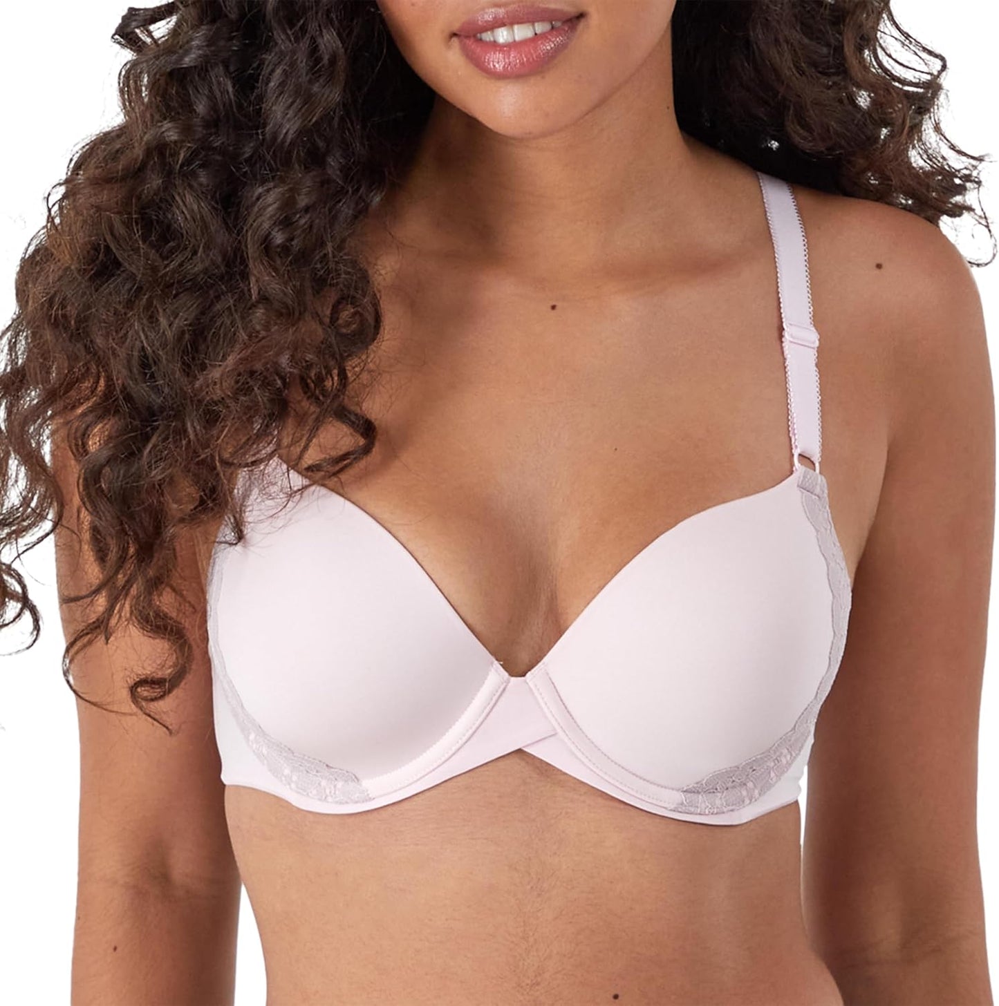 Maidenform Underwire, One Fab Fit Demi T-Shirt, Convertible Bras for Women