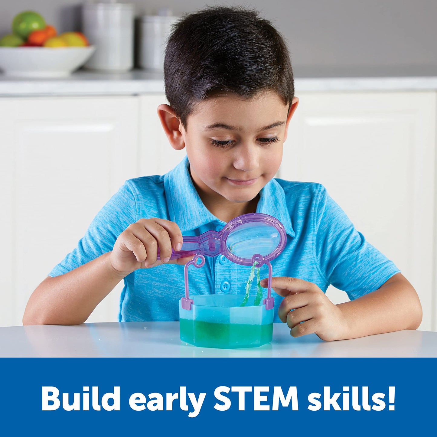 Learning Resources Gemology! Crystal Lab - 20 Pieces, Ages 4+ STEM Toys, Early Science, Science Kit for Kids, Fun Gifts for Kids