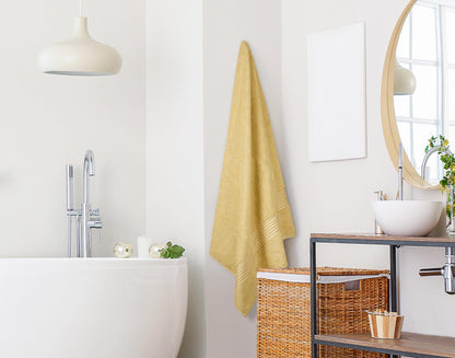 Utopia Towels Bath Sheets 35x70 inches 100% Cotton Soft and Absorbent 2 Pack Beige