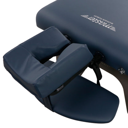 Master Massage 31" Montclair Pro Portable Massage Table Package, Memory Foam Cushioning, Reiki Panels, Shiatsu Cable Release- Tattoo Table, Spa Bed, Facial Bed