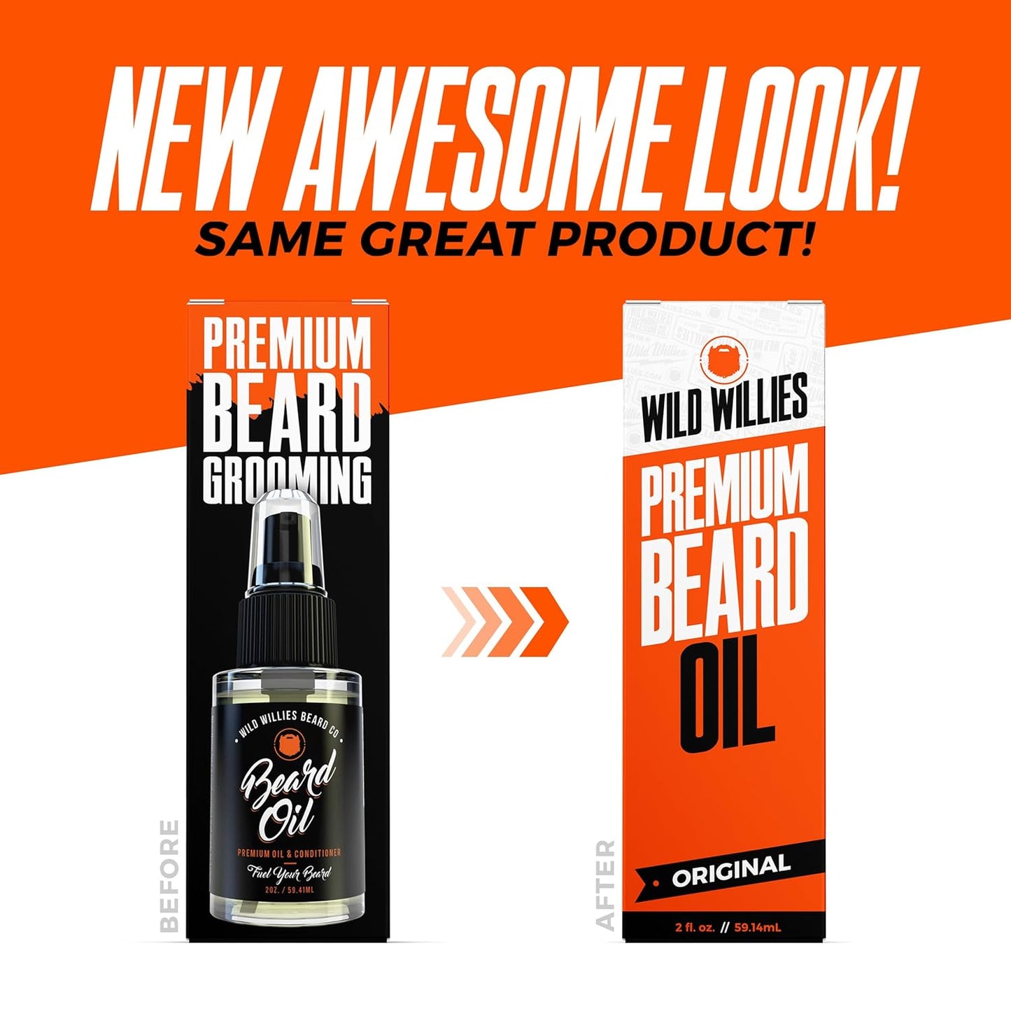 Wild Willies Beard Oil for Men - Natural ingredients Promote Deep Conditioning - Removes Itch & Dandruff - Deep Softening Treatment - Best Beard Oil & Conditioner - 2 Fl Oz