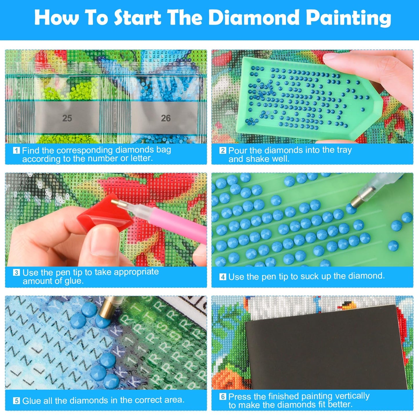 KEYIFA Diamond Art Kits for Adults, 28x16 Inch Large Beach Diamond Painting 5D Diamond Art for Beginners Sunset View DIY Full Drill Paint by Diamonds Dots Gem Art for Home Wall Decor