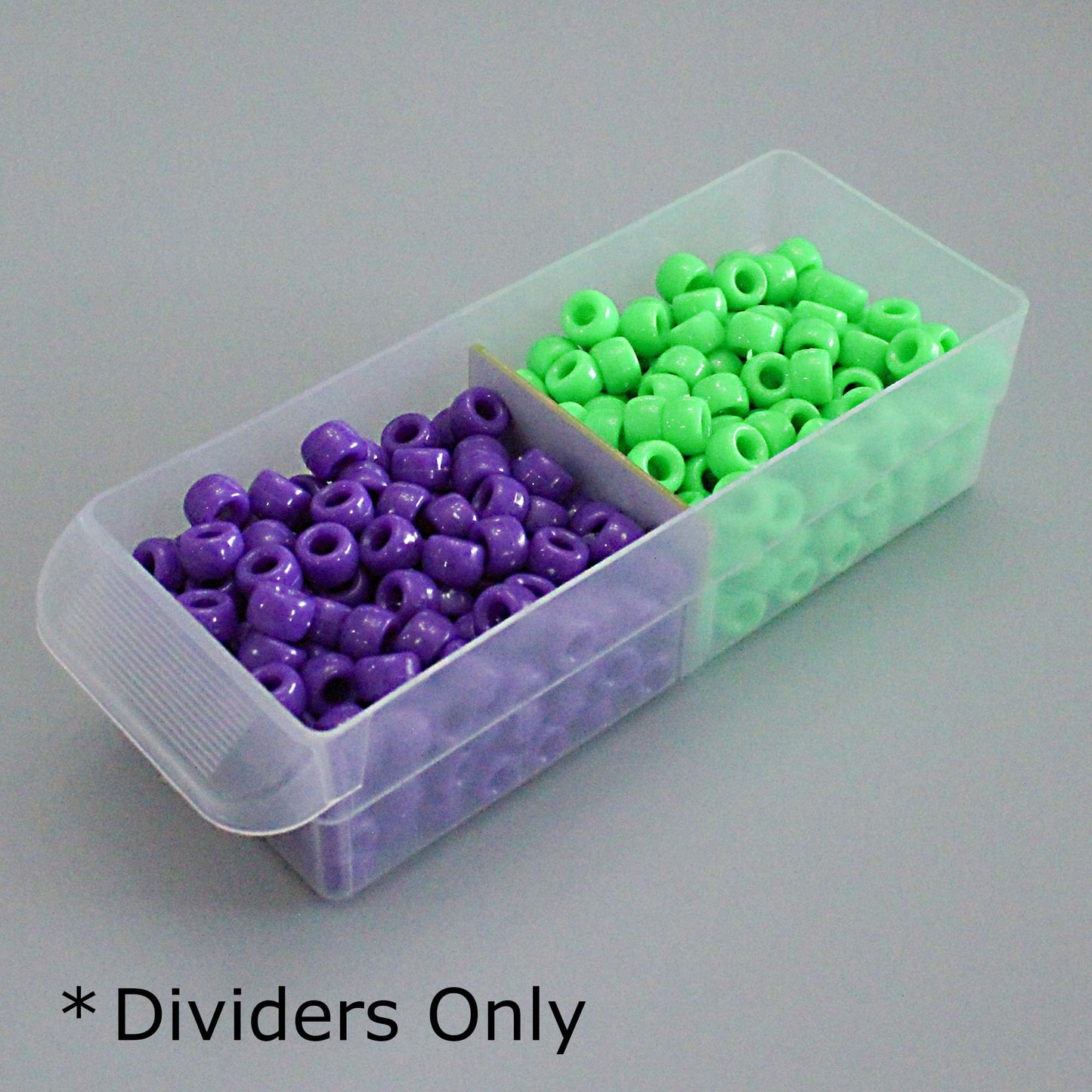 BIN BETTER (32-Pack) Small Drawer Dividers compatible with Craft Cabinet and Hardware Storage Organizers, (Dividers Only) Made of High-Strength Fiberglass, Easy to Label
