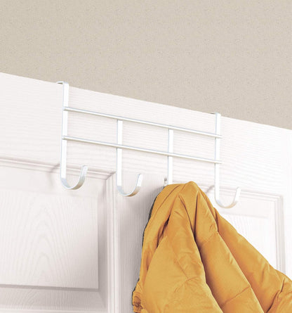 Spectrum Diversified Four Over the Door Hook, White