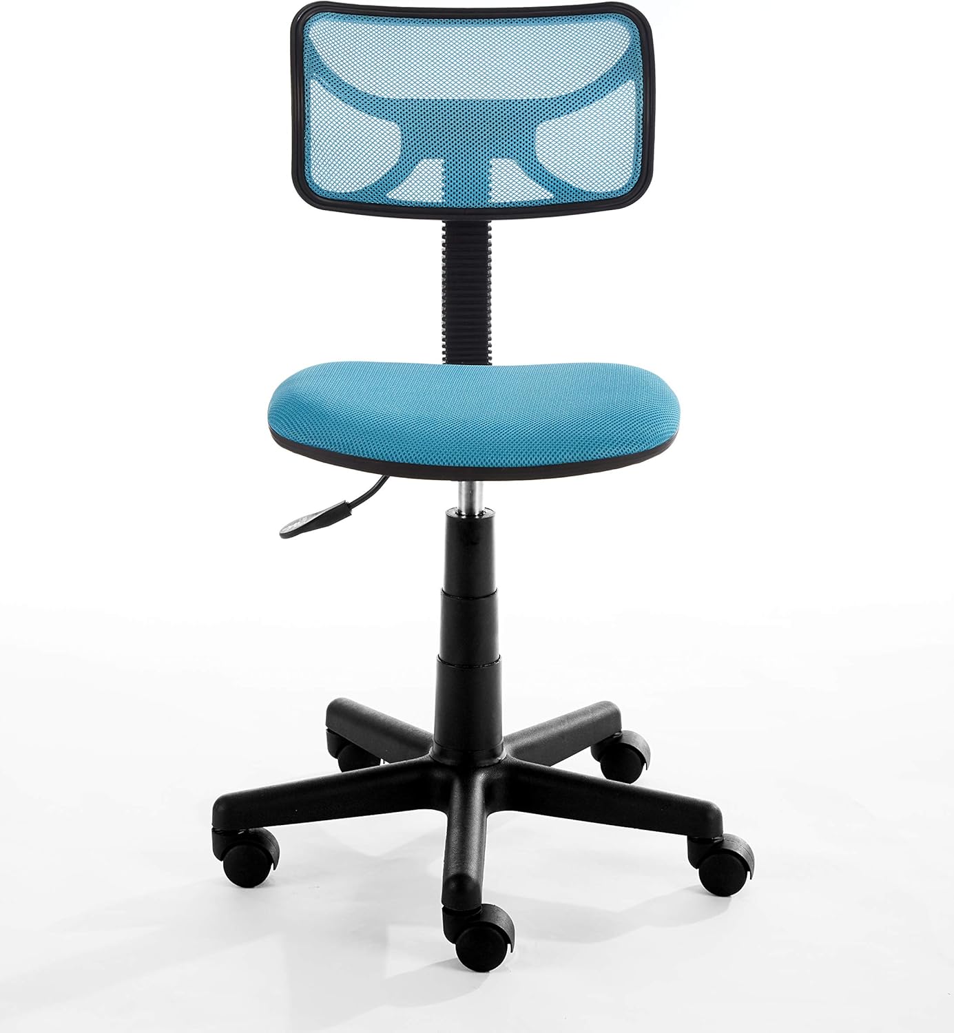Urban Lifestyle Swivel Mesh Desk Chair, Blue, 20.86D x 22W x 33.46H in