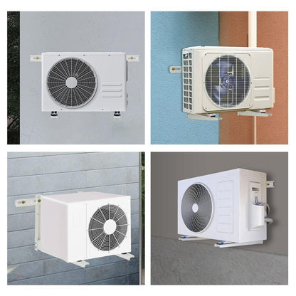 Mini Split Air Conditioner Bracket, Outdoor Wall Mounting Bracket for Ductless Mini Split Air Conditioner Heat Pump Systems, Universal,7000-18000 Btu AC Units, Heavy Duty Support up to 270 LBS