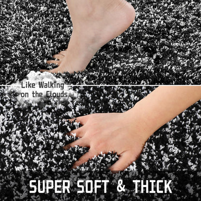 Yimobra Non-Slip Bathroom Rugs - Ultra Soft, Washable & Water Absorbent Plush Mats | 24x17 Inches