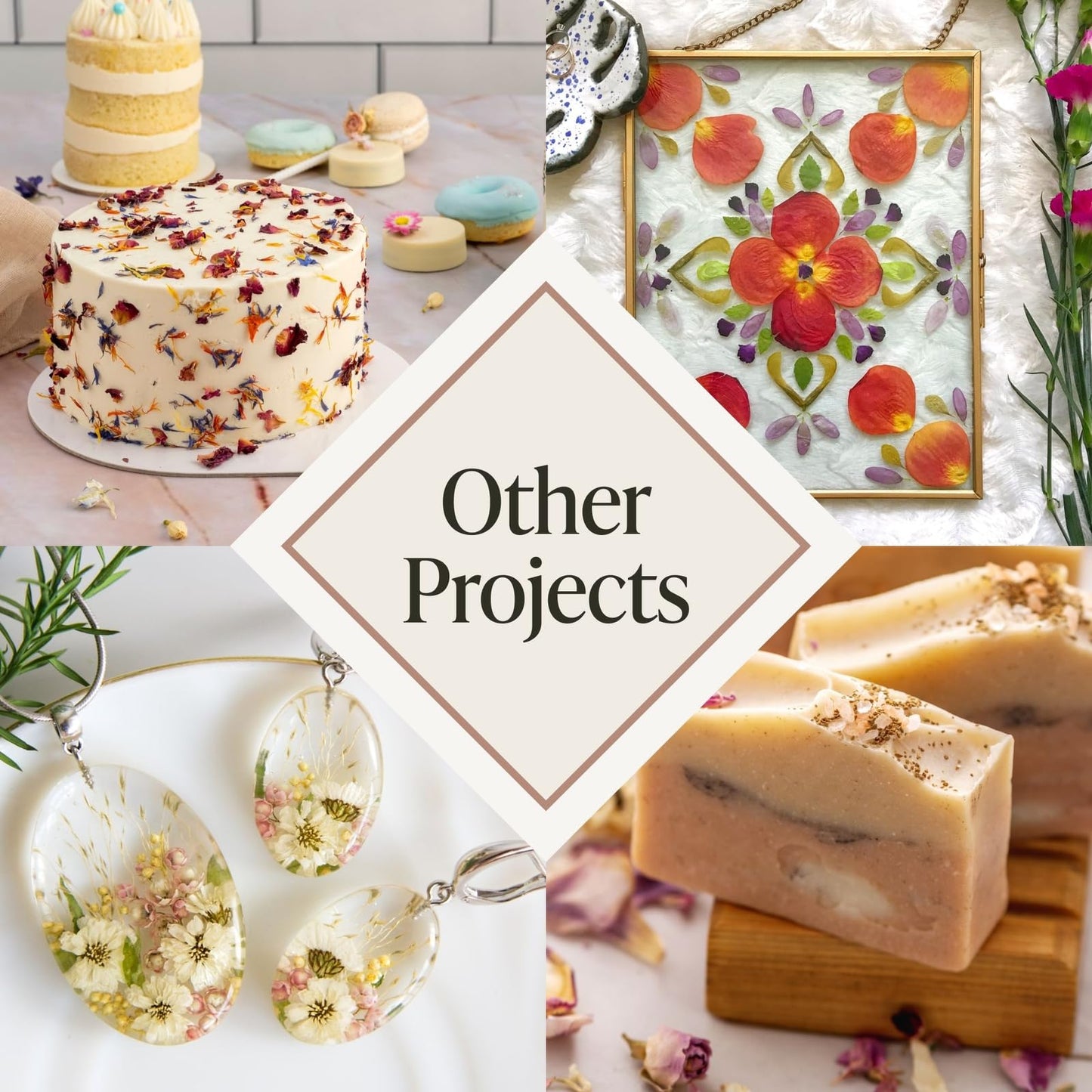 DIY Gift Kits Flower Press Kit - 20 Layers - 2 Sets of 10x10 Inch Wooden Panels - Easy Dried Flower Crafting and Preservation - Adult Beginner Gift Set
