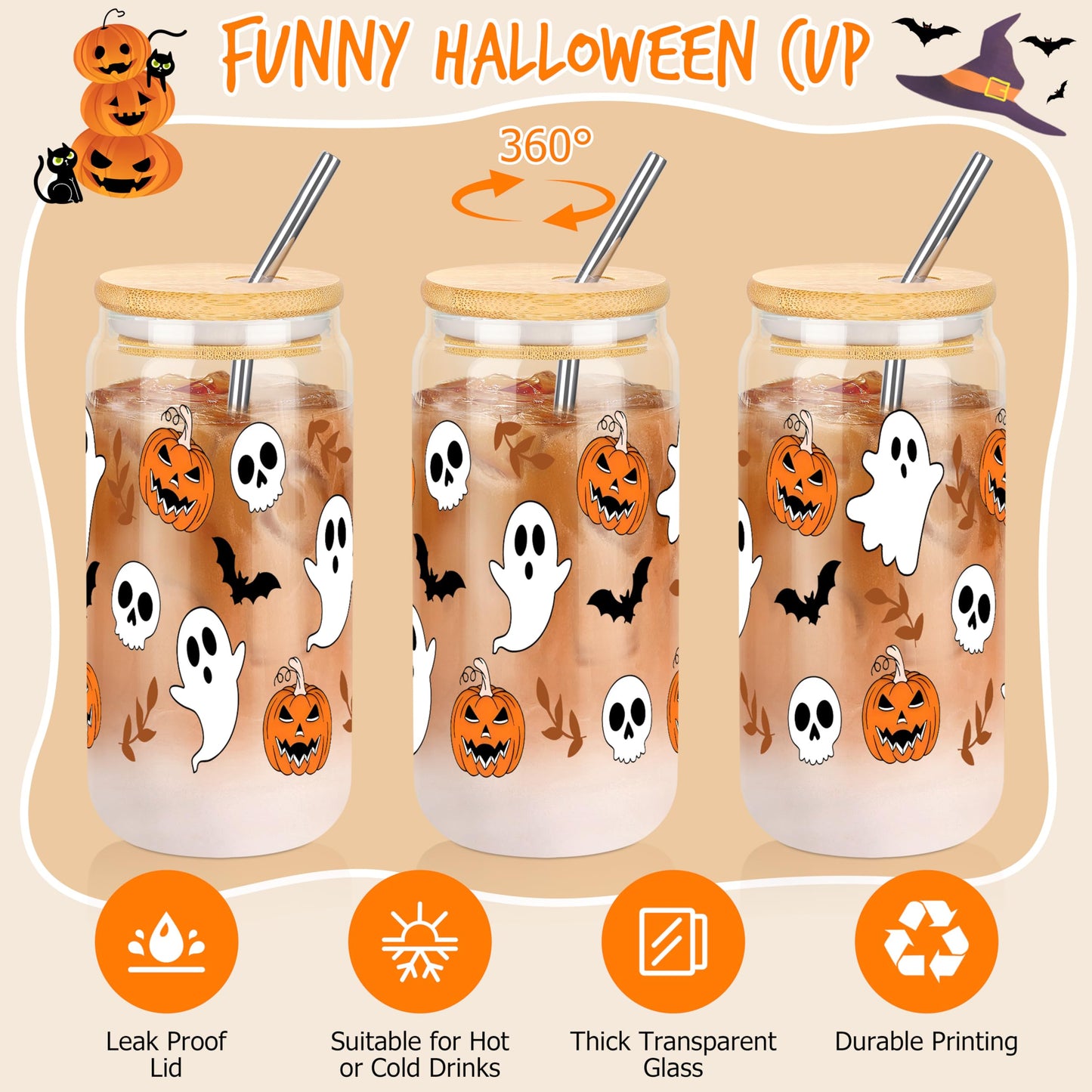 SiplyHaven Boo Basket Stuffers for Women 8 Halloween Gifts Basket for Women Spooky Gift Set for Her Daughter Sister Friend Adults Family Neighbors