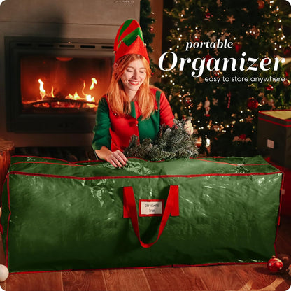 Handy Laundry Christmas Tree Storage Bag, Durable Waterproof Zippered Bag for 9 Foot Artificial Tree